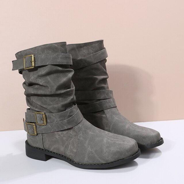 Vintage Inspired Orthopedic Boots