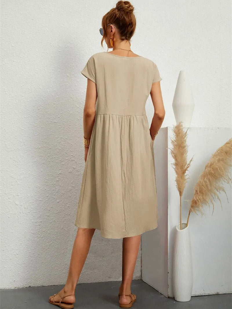 A Vintage Style Dress with Delicate Timeless Details