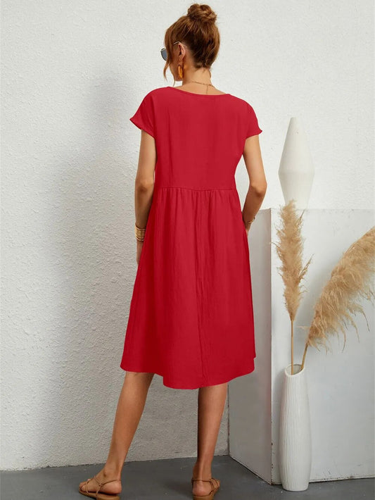 A Vintage Style Dress with Delicate Timeless Details