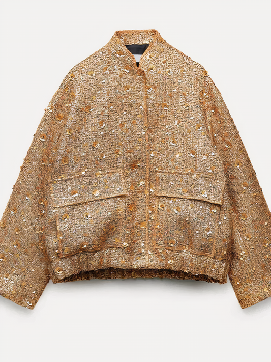 A Vintage Style Jacket with Delicate Timeless Details