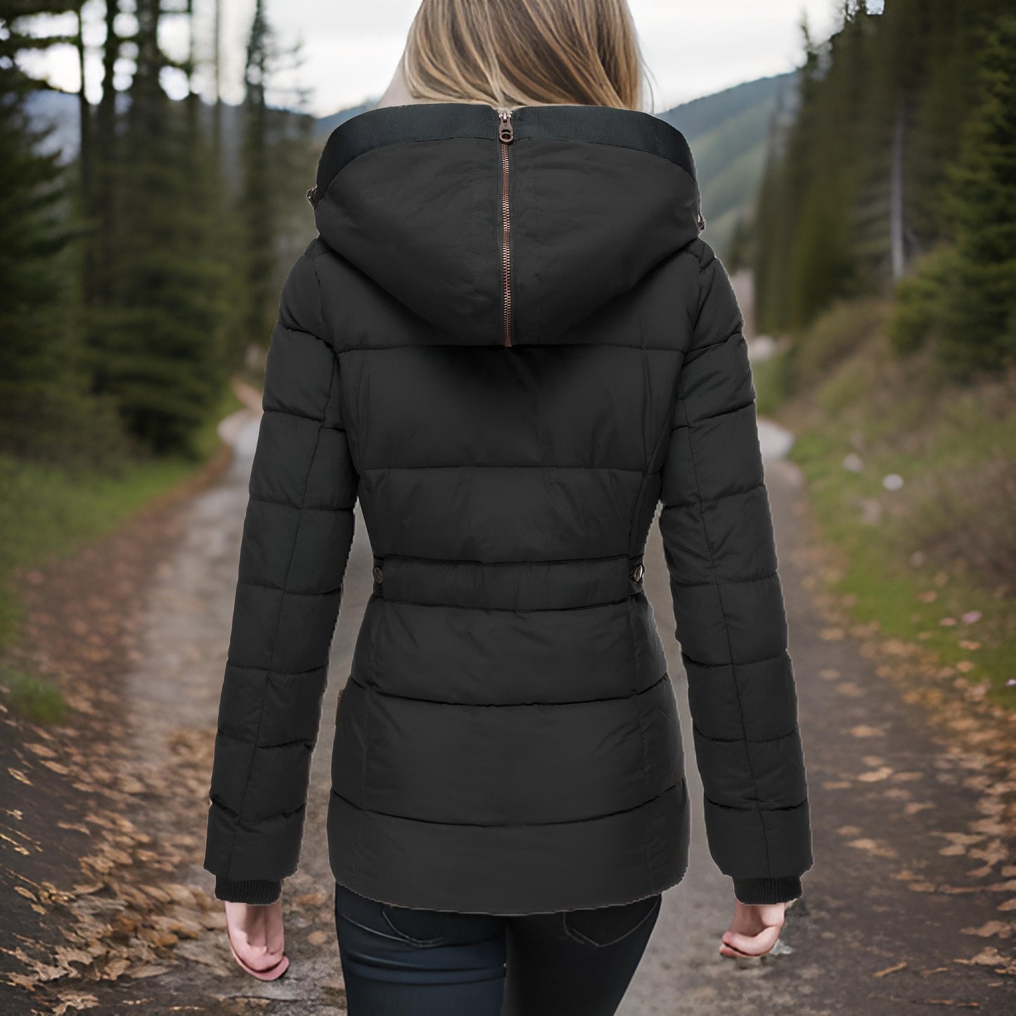 Well Tailored Coat with a Graceful Silhouette