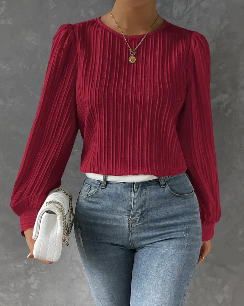 Vintage Inspired Blouse with a Contemporary Edge