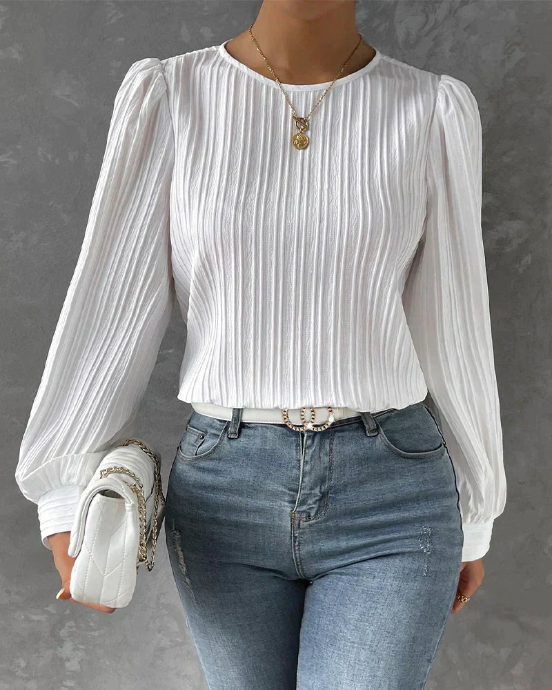 Vintage Inspired Blouse with a Contemporary Edge