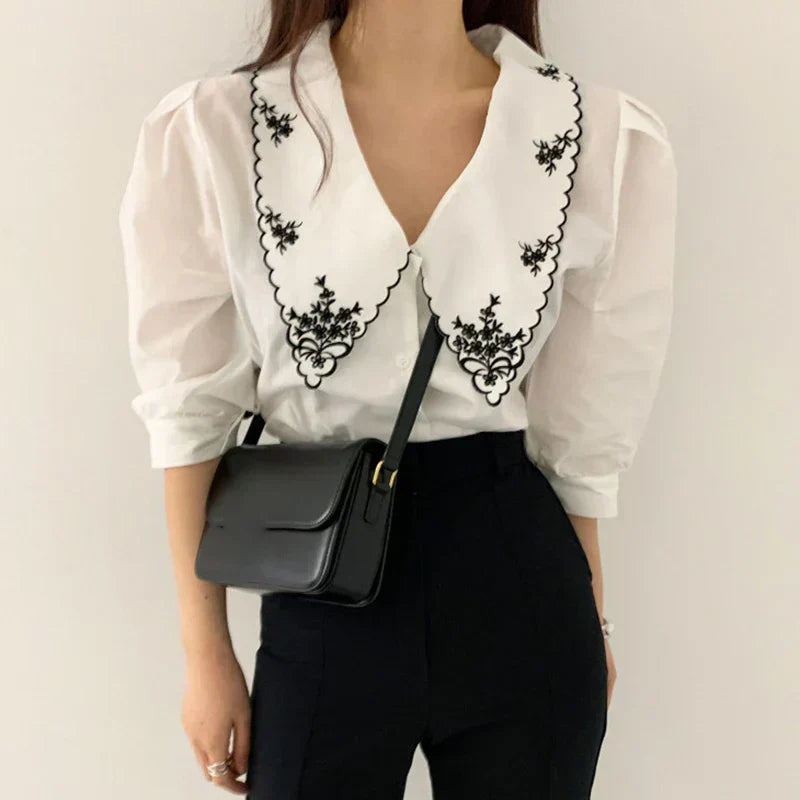 Elegantly Styled Blouse for Everyday Wear