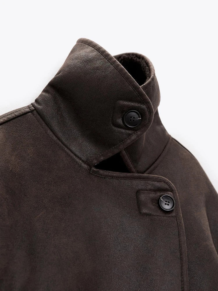 Vintage Inspired Coat with a Contemporary Edge