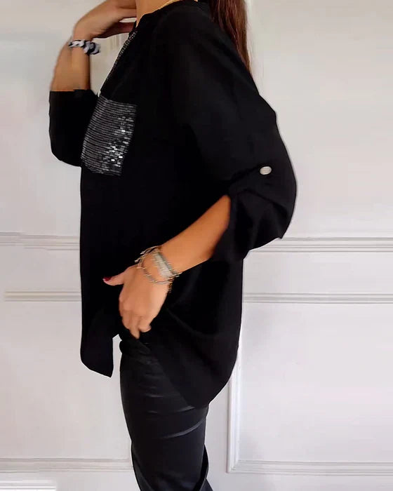 Well Tailored Blouse with a Graceful Silhouette