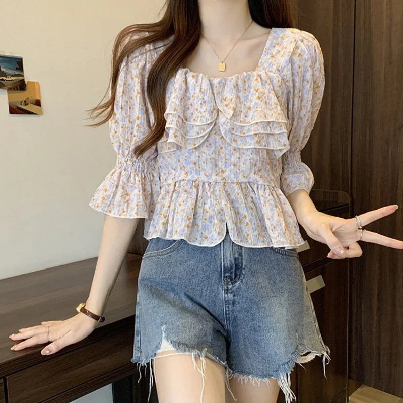 A Vintage Style Blouse with Delicate Timeless Details