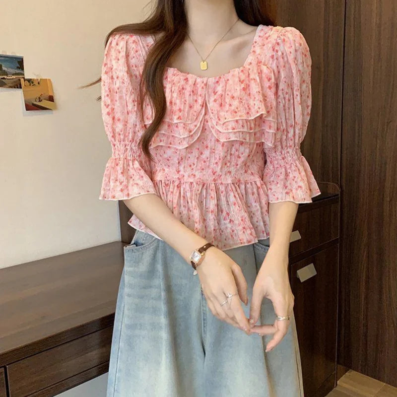 A Vintage Style Blouse with Delicate Timeless Details