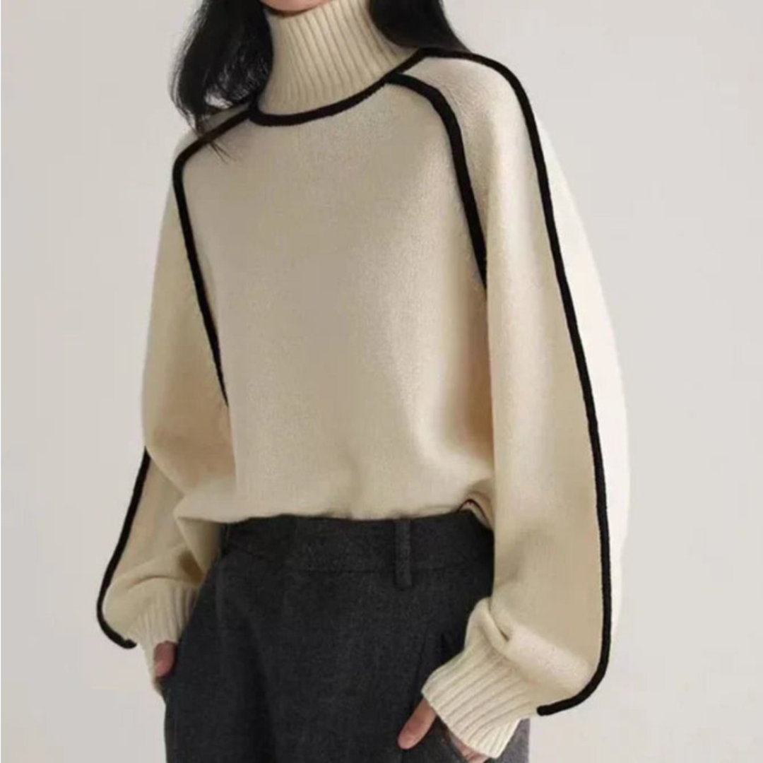A Vintage Style Sweater with Delicate Timeless Details