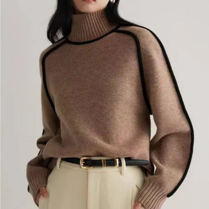 A Vintage Style Sweater with Delicate Timeless Details