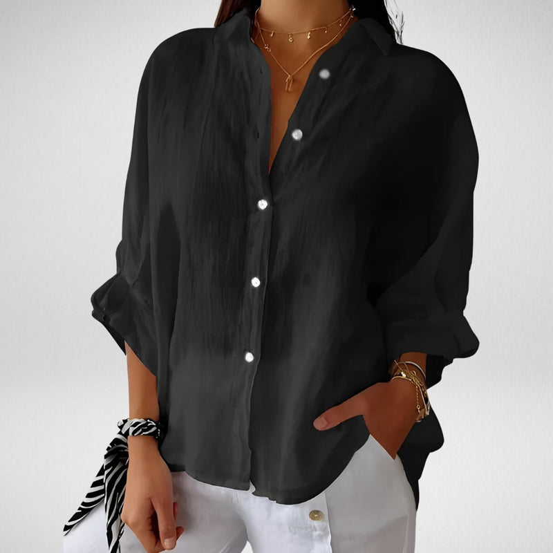 Classic Vintage Blouse with a Flattering Fit