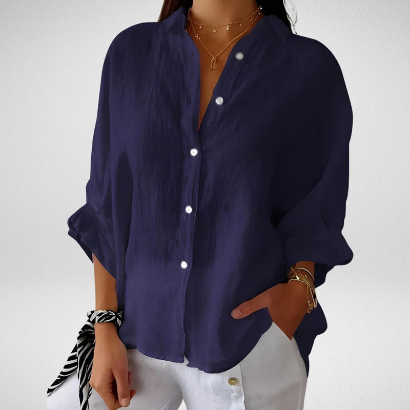 Classic Vintage Blouse with a Flattering Fit
