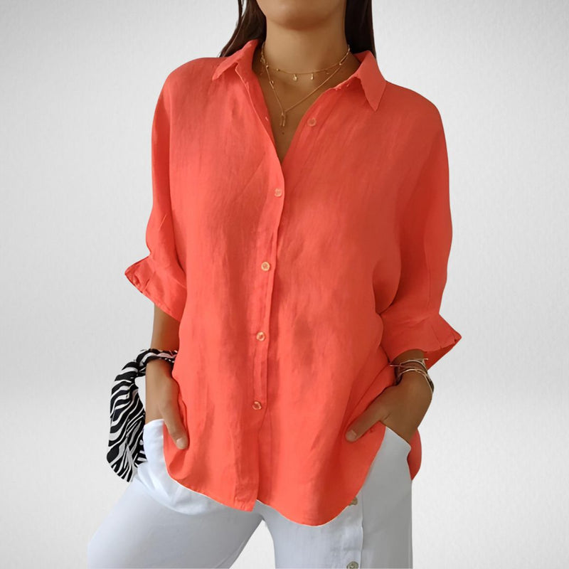 Classic Vintage Blouse with a Flattering Fit