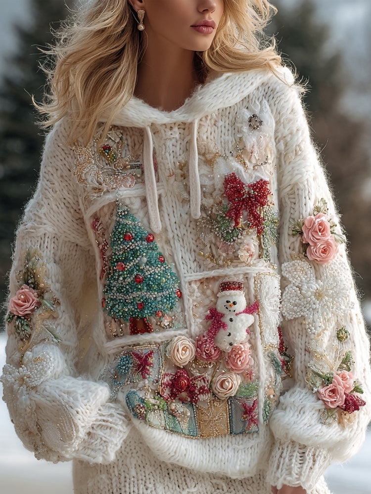 Ajaton vintage-tyyli Villapaita