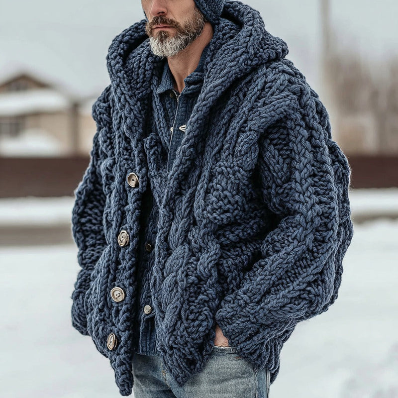 Kauniisti valmistettu Neuletakki