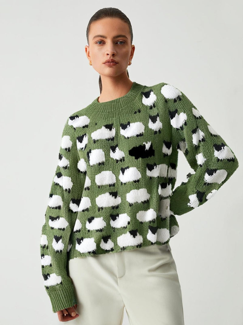 Beautifully Finished Sweater in a Timeless Design
