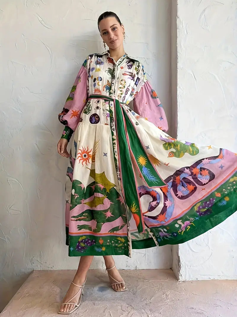 Well Tailored Dress with a Graceful Silhouette