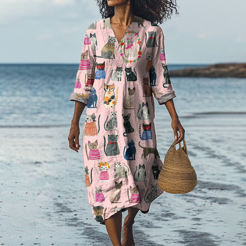 Ajaton vintage-tyyli Mekko