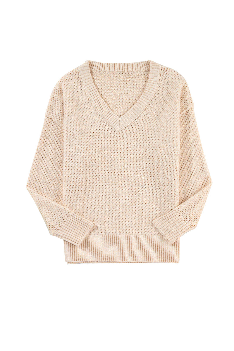 Well Tailored Sweater with a Graceful Silhouette
