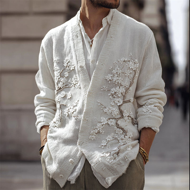 Harkitusti suunniteltu Neuletakki