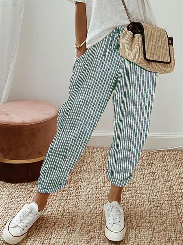 A Vintage Style Trousers with Delicate Timeless Details
