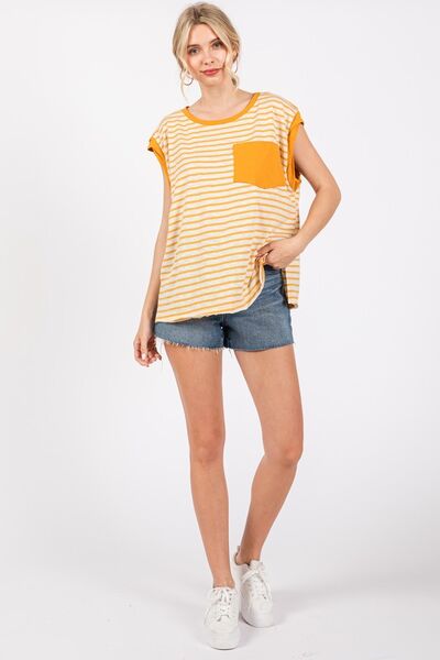 Well Tailored T-Shirt with a Graceful Silhouette