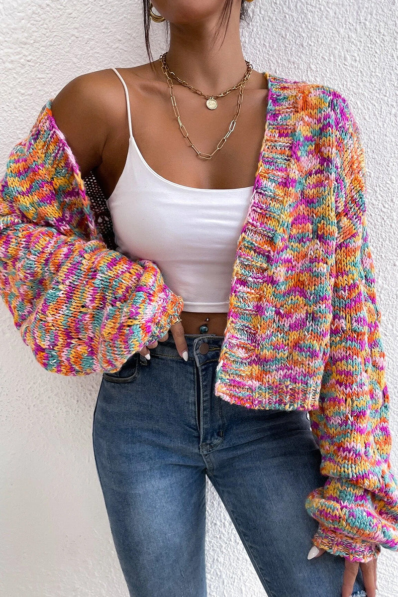 Well Tailored Cardigan with a Graceful Silhouette