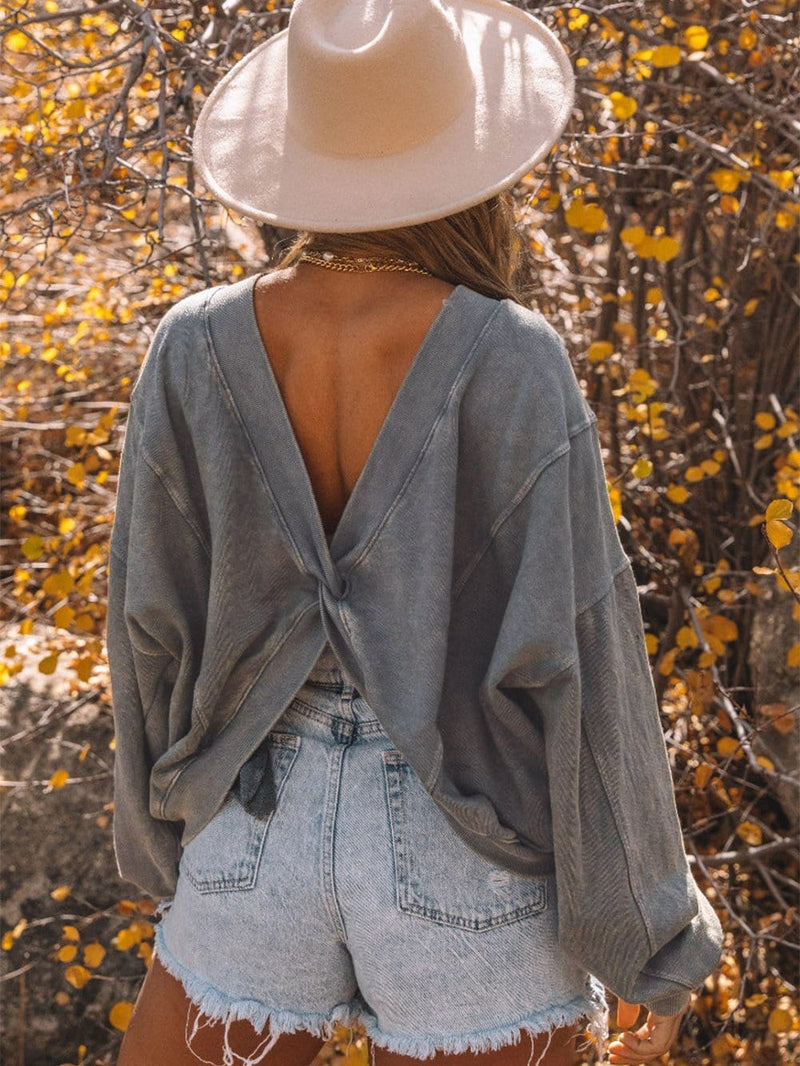 Ajaton vintage-tyyli Villapaita