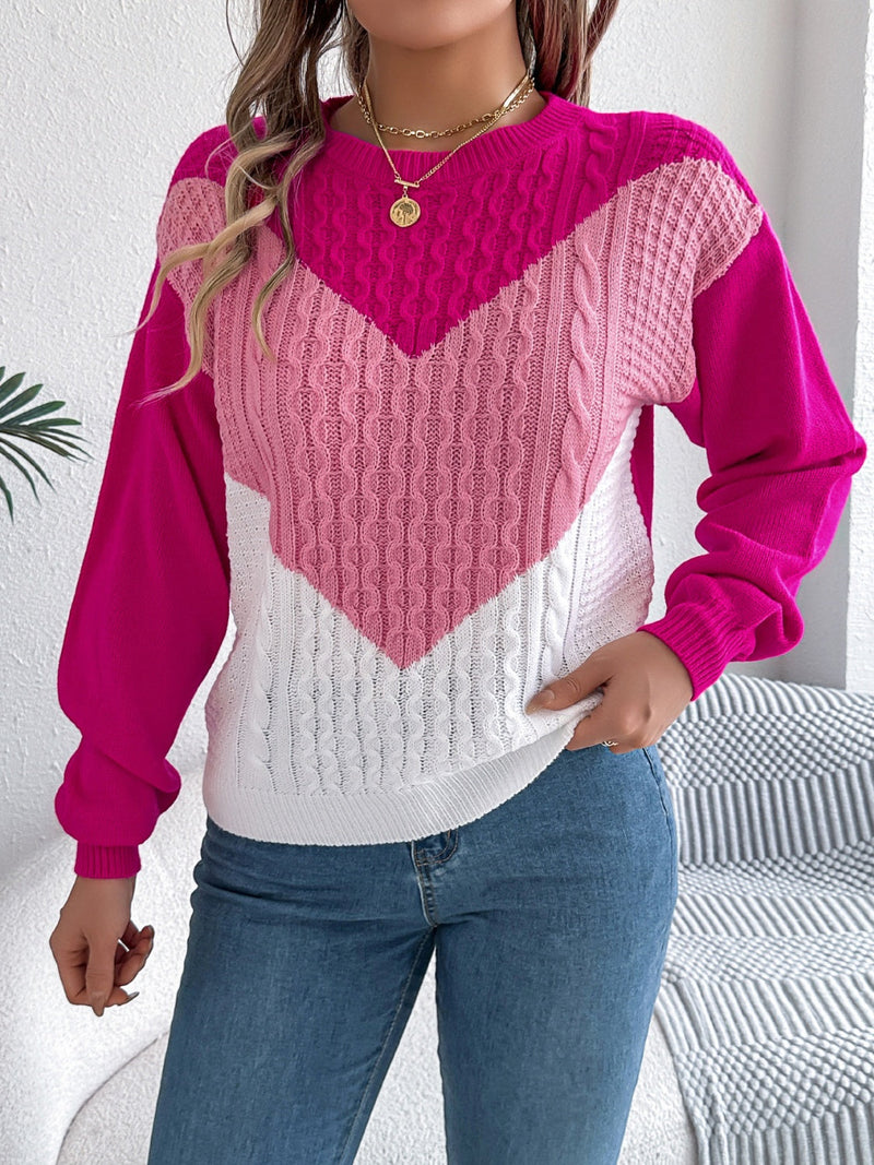 Classic Vintage Sweater with a Flattering Fit