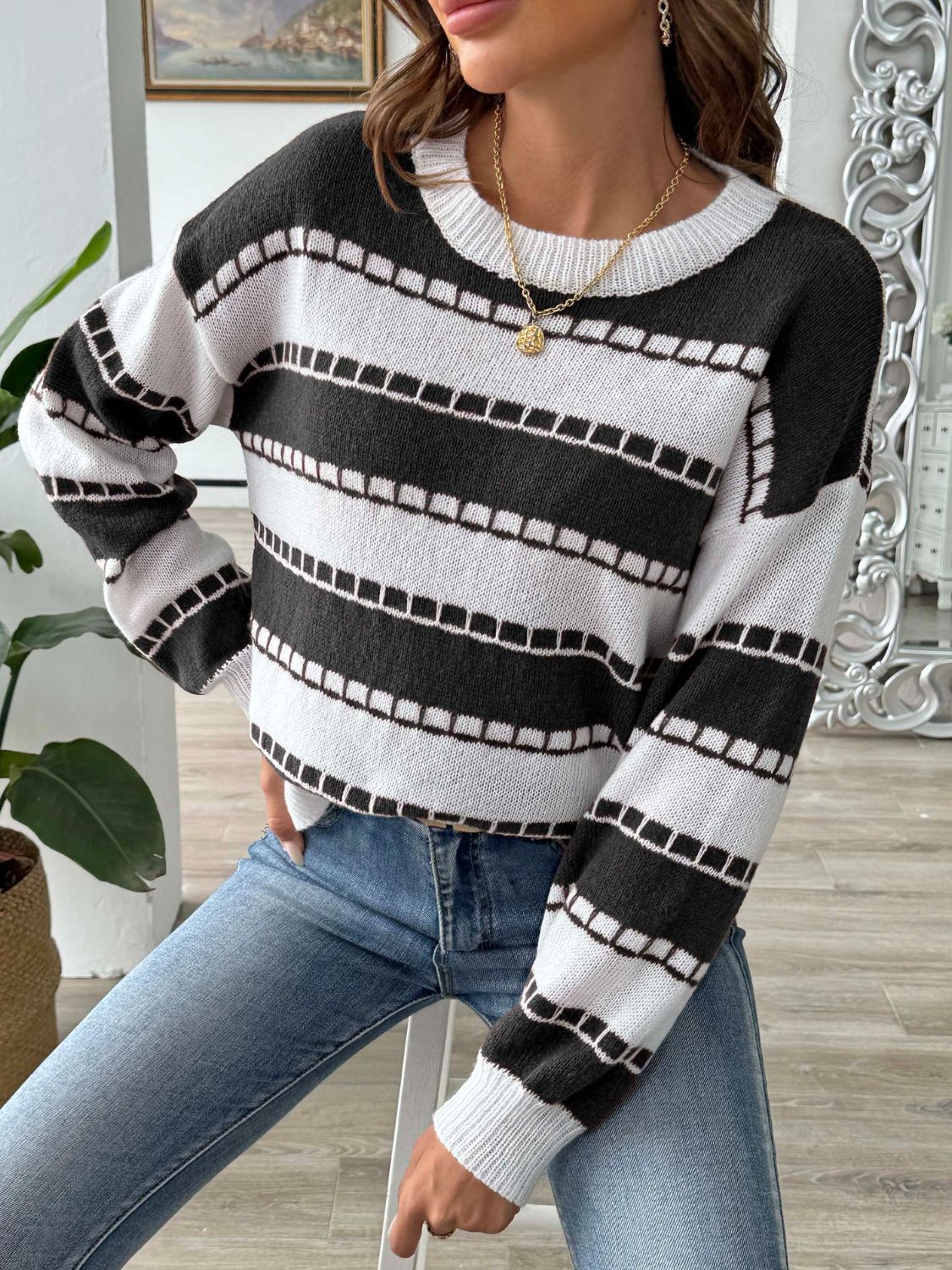 Elegantly Styled Sweater for Everyday Wear