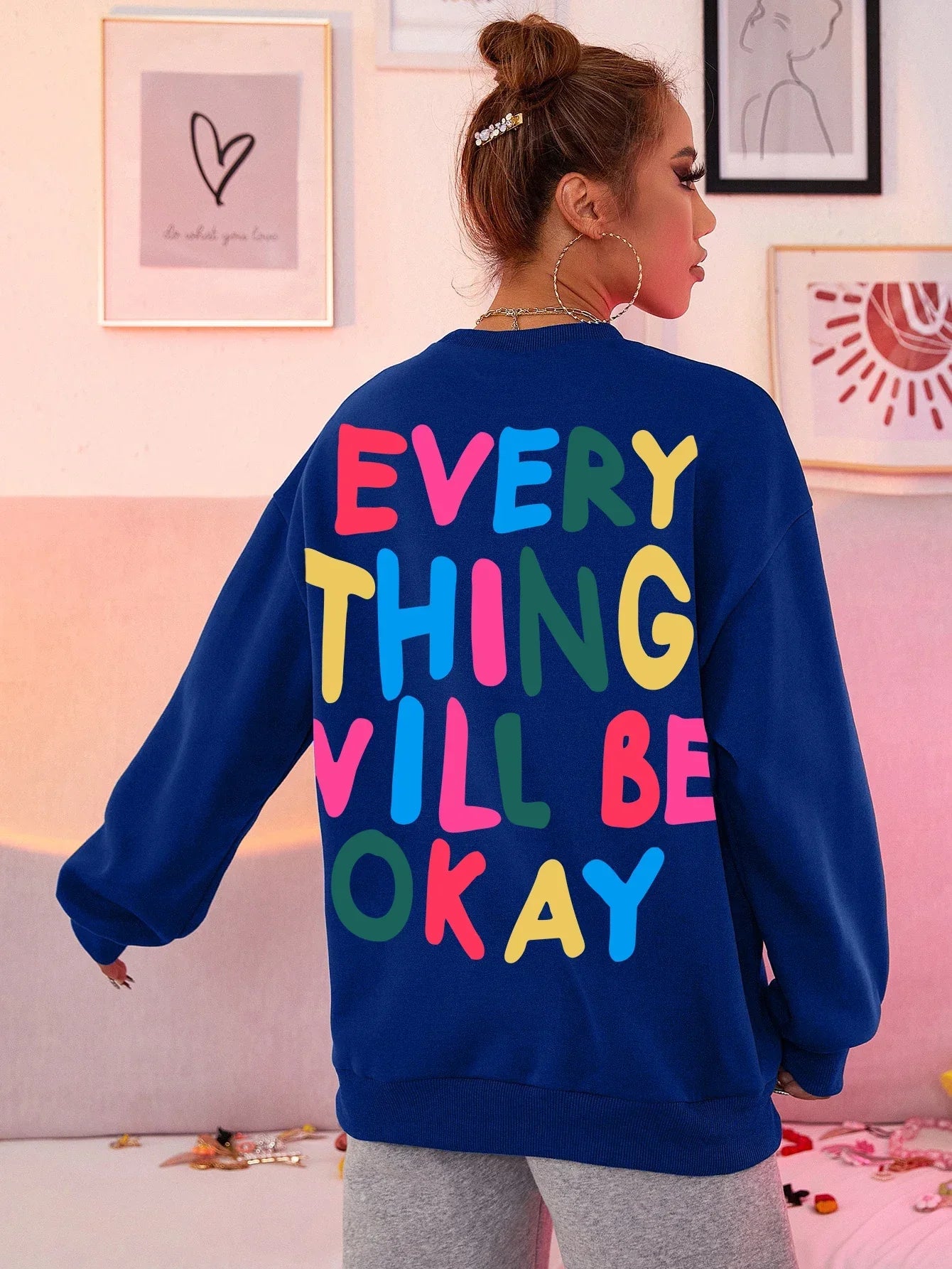 Miriam® | Loose and warm sweater with a stylish crew neck