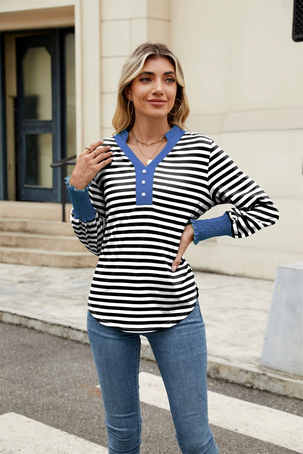 Effortlessly Elegant Top with a Timeless Design