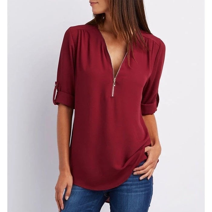 Beautifully Finished Blouse in a Timeless Design