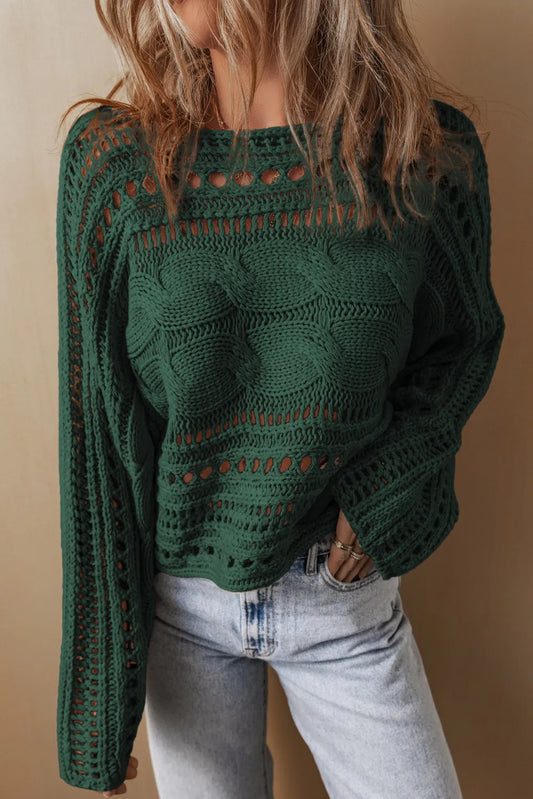 Vintage Inspired Sweater with a Contemporary Edge