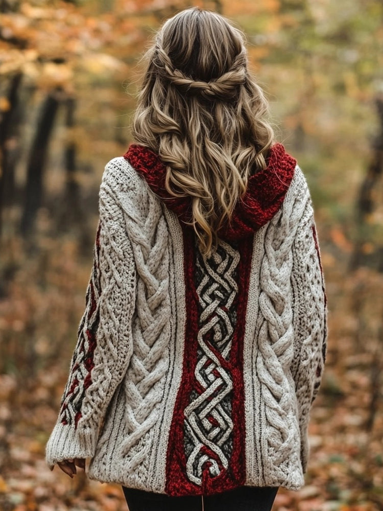 Klassisesti suunniteltu Neuletakki