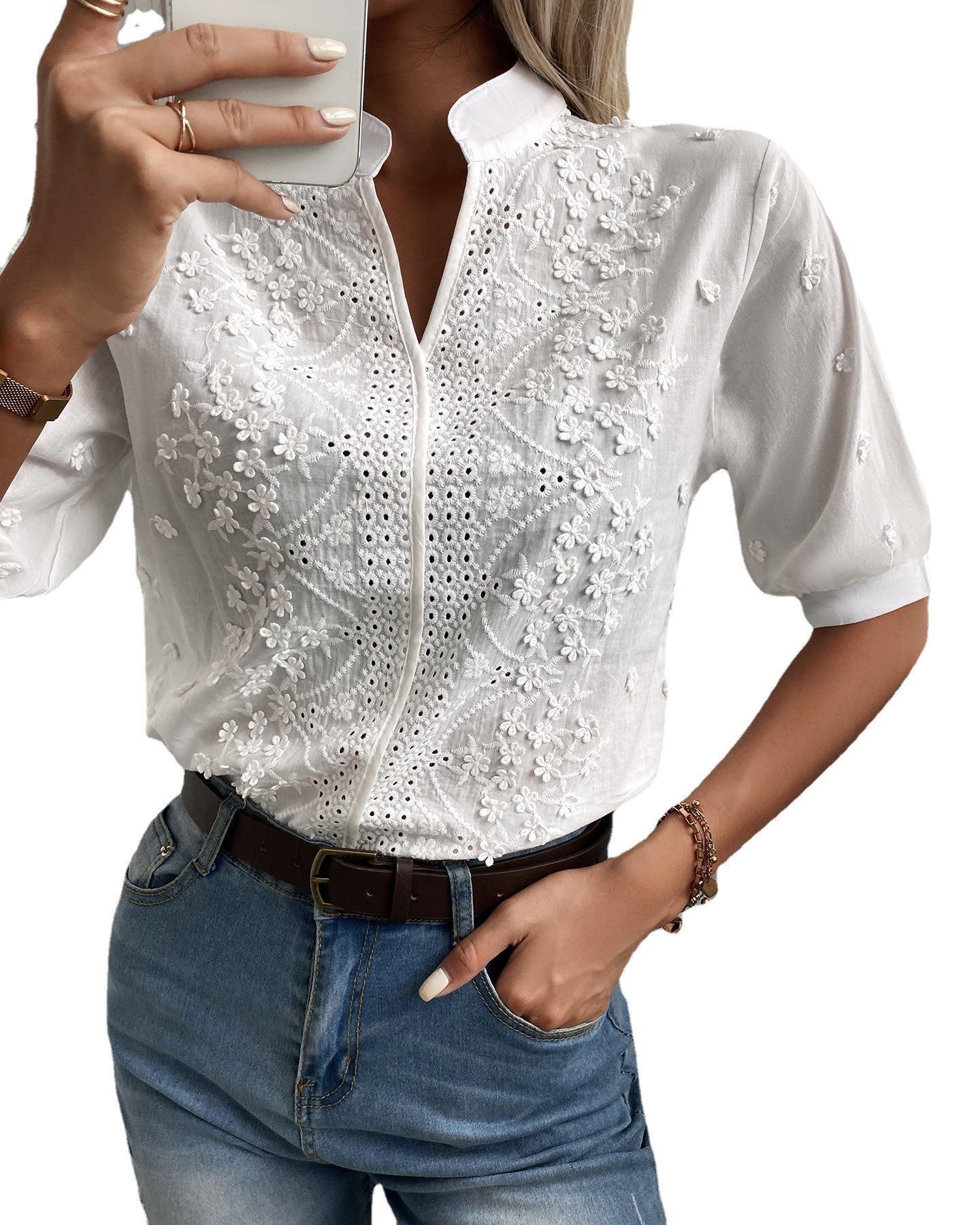 Gracefully Styled Blouse for Any Occasion