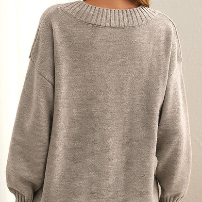 A Vintage Style Sweater with Delicate Timeless Details