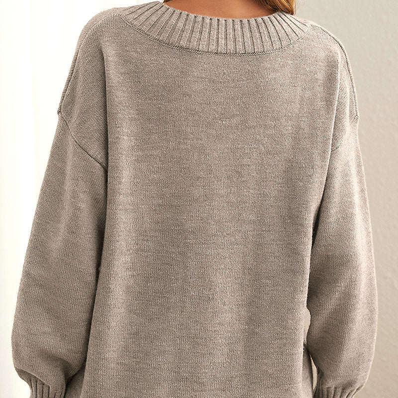A Vintage Style Sweater with Delicate Timeless Details