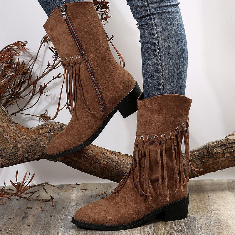Chic Orthopedic Boots with Unique Design