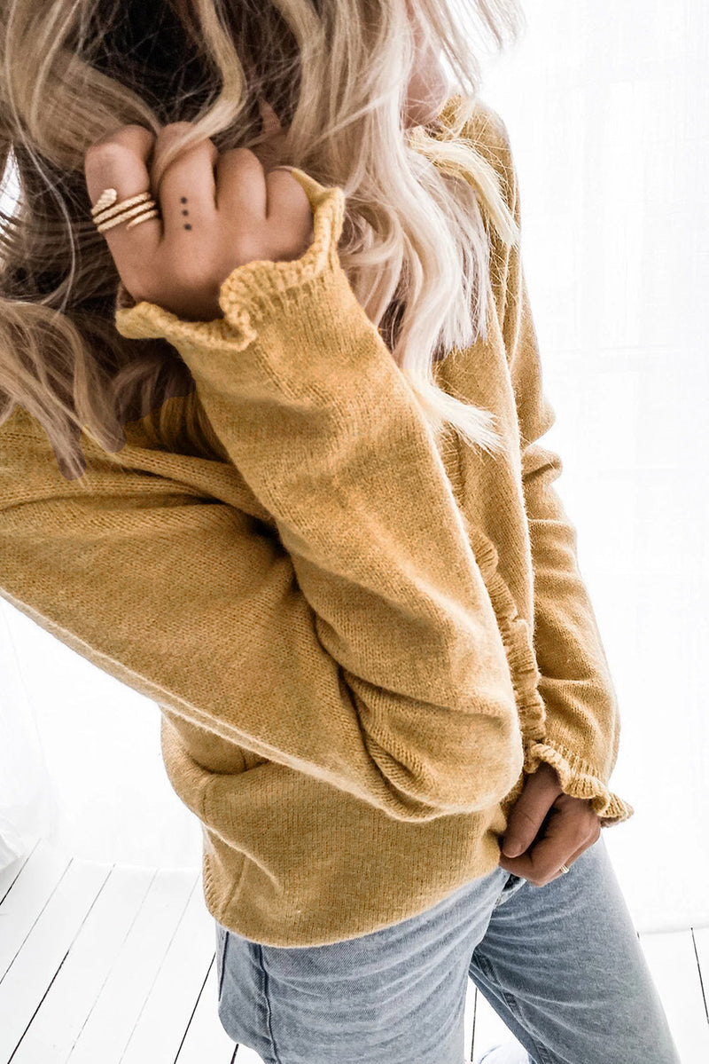 Vintage Inspired Sweater with a Contemporary Edge