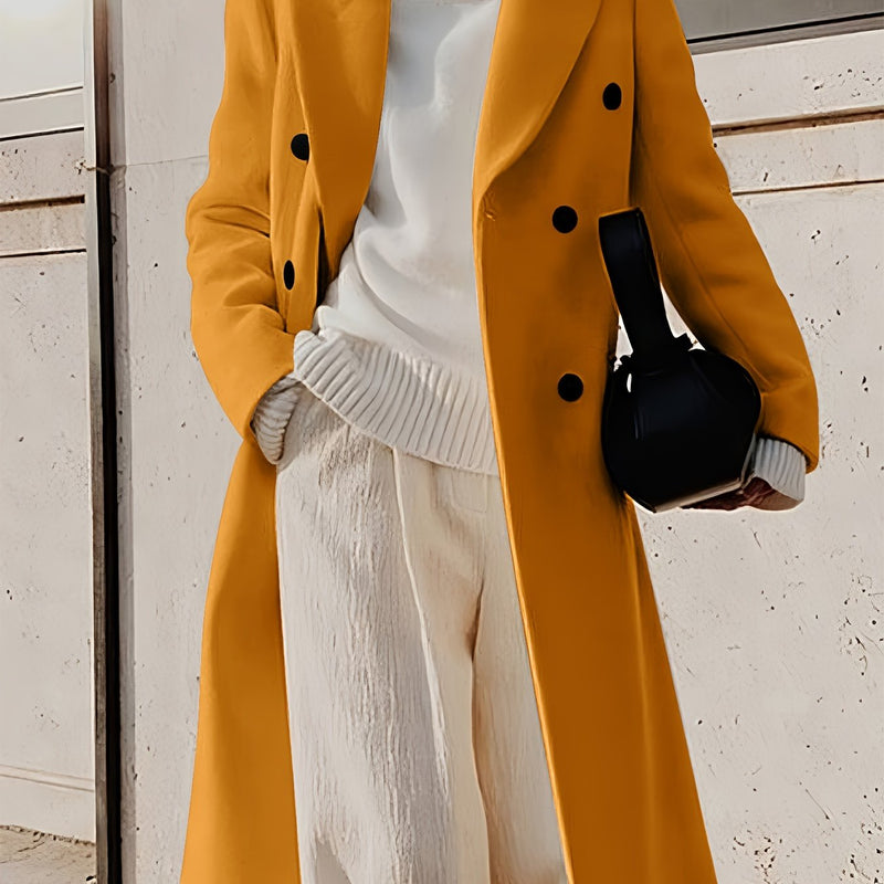 Polished Coat with an Effortless Classic Look