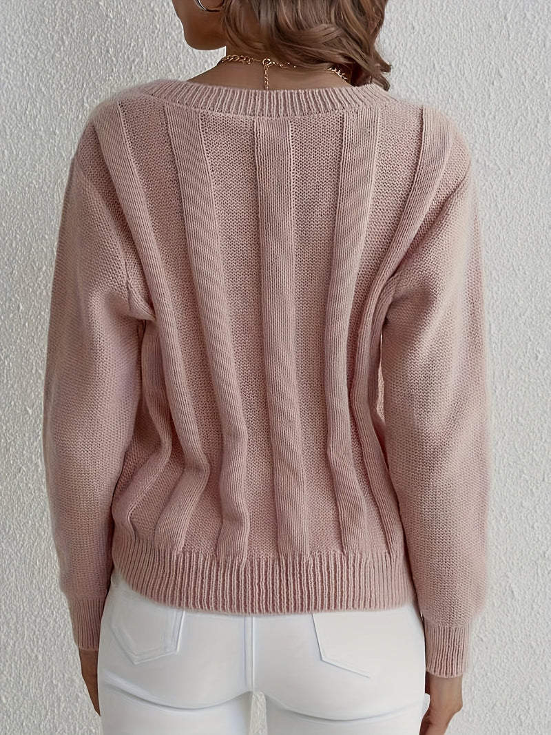 Beautifully Balanced Sweater with Timeless Character