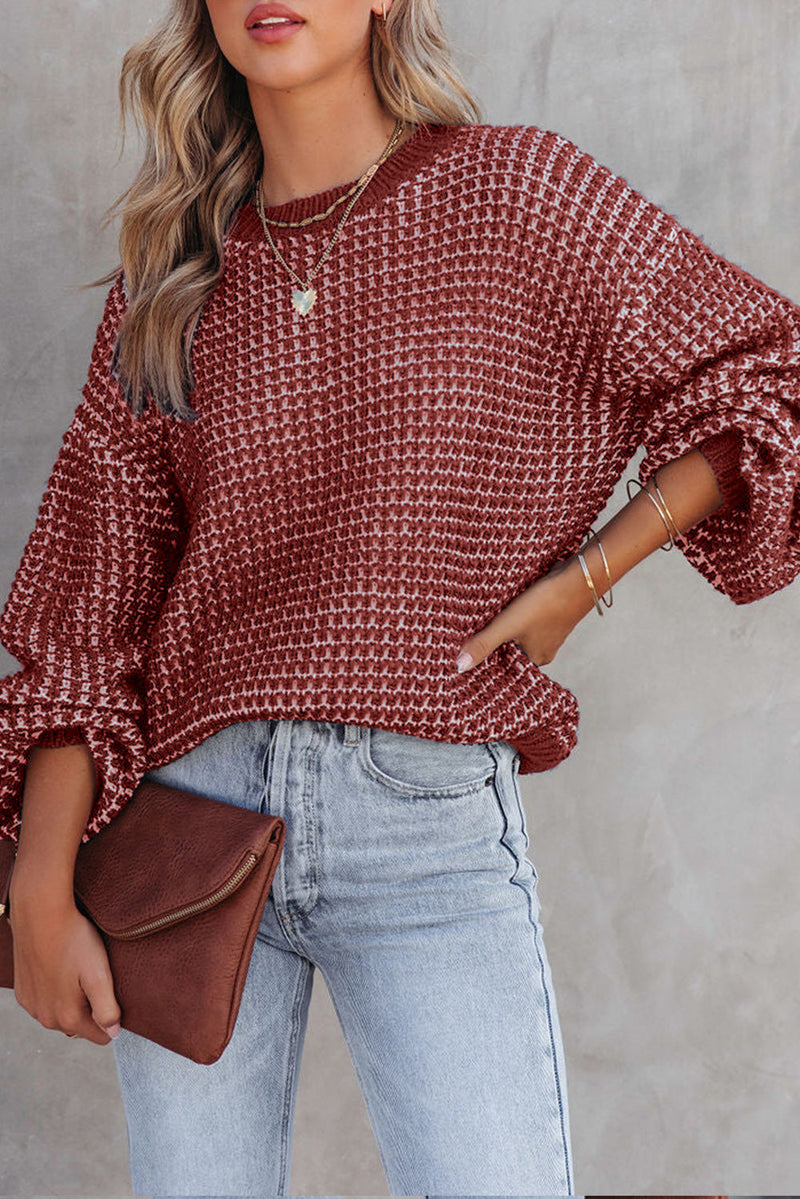 A Vintage Style Sweater with Delicate Timeless Details