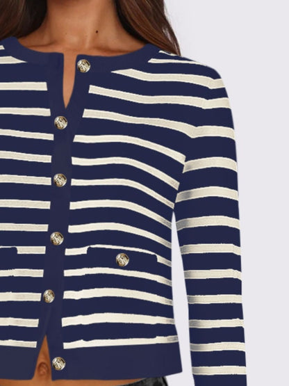 A Vintage Style Cardigan with Delicate Timeless Details