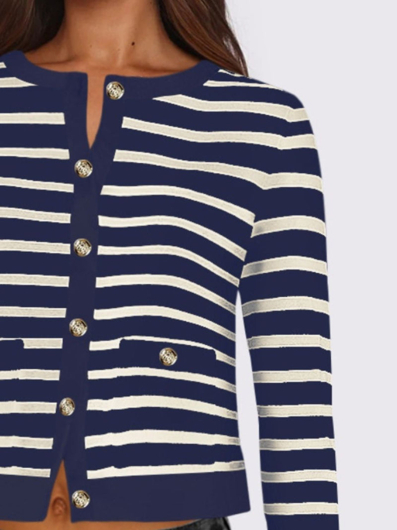 A Vintage Style Cardigan with Delicate Timeless Details