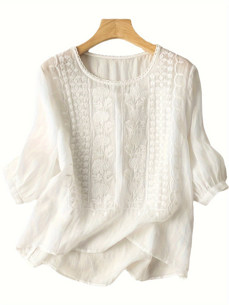 Beautifully Crafted Blouse in a Classic Style