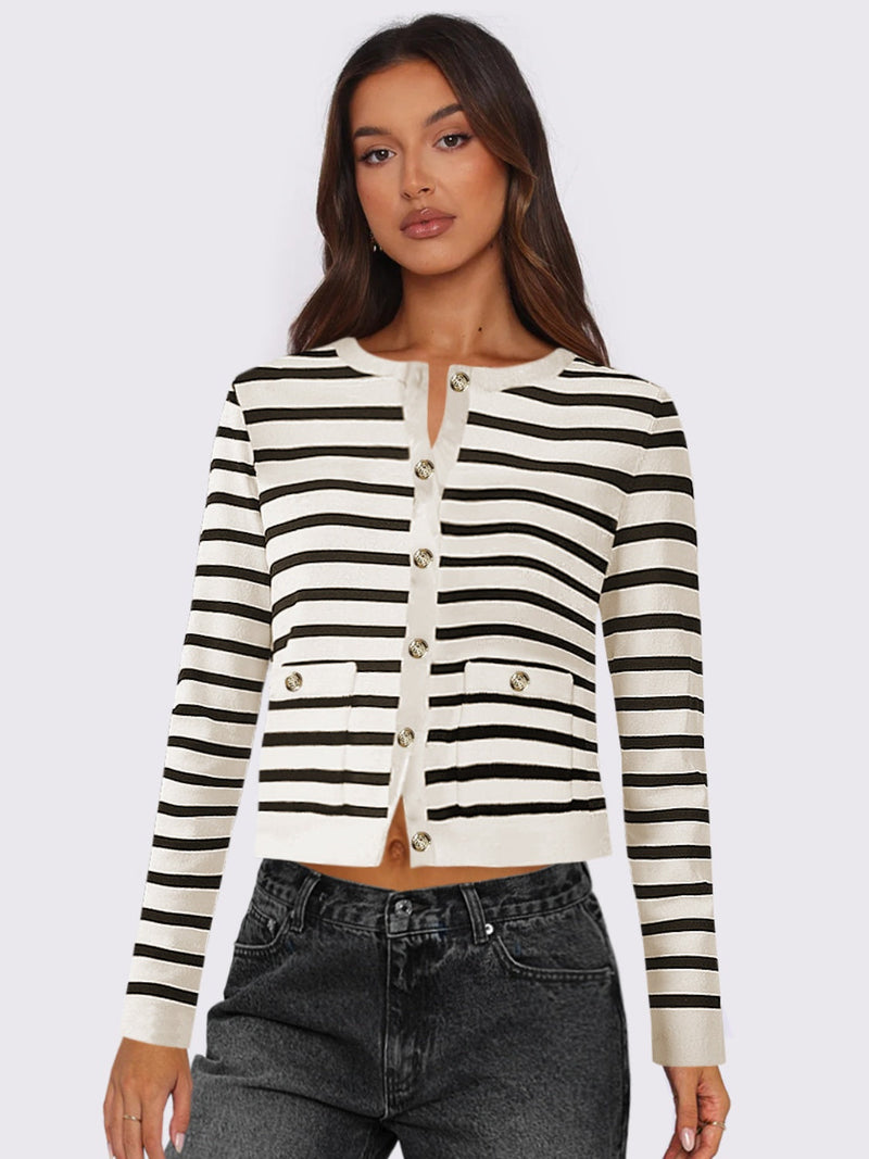 A Vintage Style Cardigan with Delicate Timeless Details