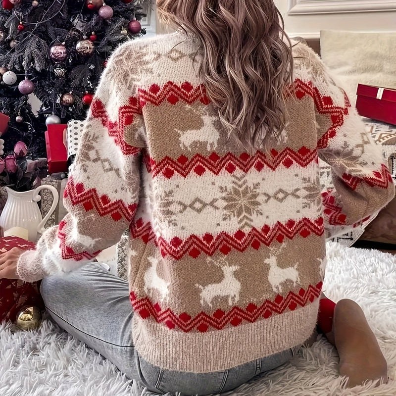 Well Tailored Sweater with a Graceful Silhouette