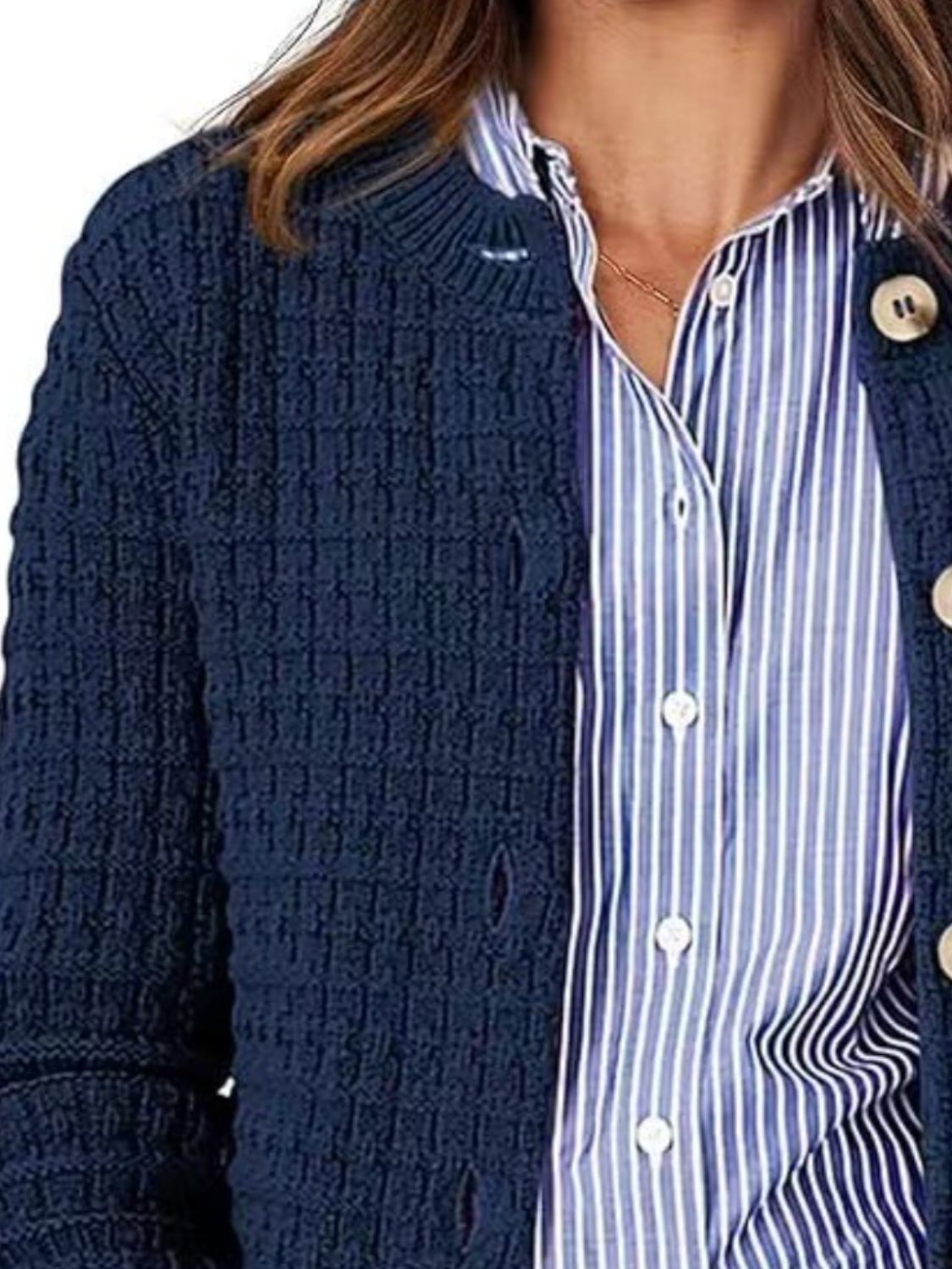 Beautifully Balanced Cardigan with Timeless Character