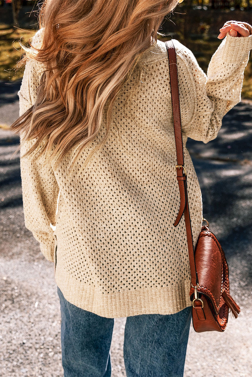 Well Tailored Sweater with a Graceful Silhouette